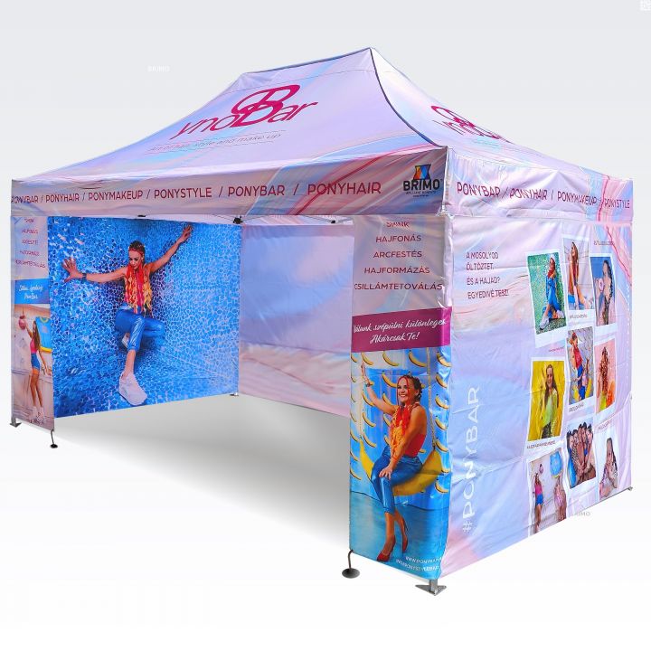 Párty stan odolný pre outdoorové marketingové akcie